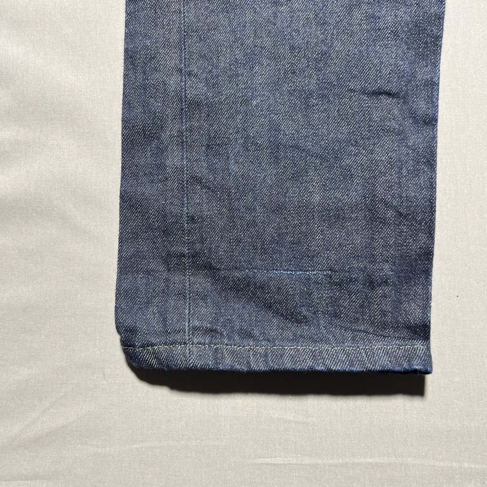 Naked & Famous Weird Guy Jeans Mens 32 Selvedge Denim Button Fly Indigo 32x33 - Picture 5 of 16